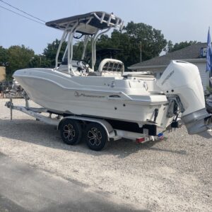 SOLD 2024 Finseeker 210  200hp / Mercury Cold Fusion White